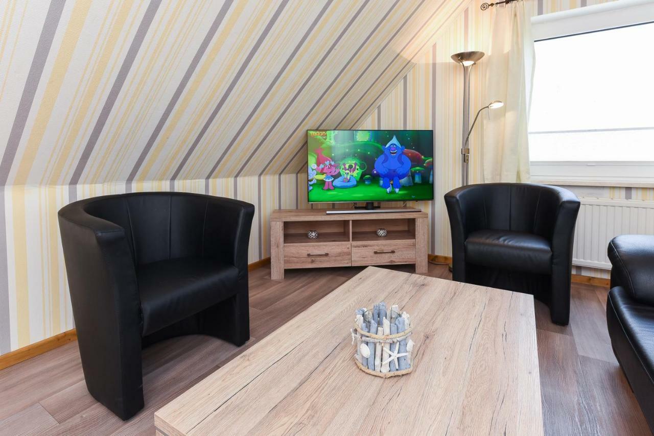 Ferienwohnung Haus Hafeneck Bensersiel Exterior foto